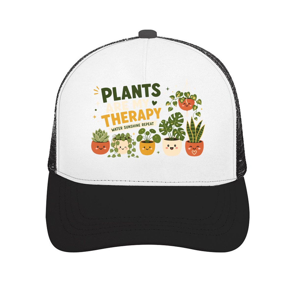 Plant Parent Hat - Casquette de baseball en maille avec