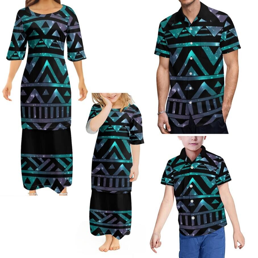 Plant Parent T Shirt - Puletasi-Robes assorties à motif tribal pour