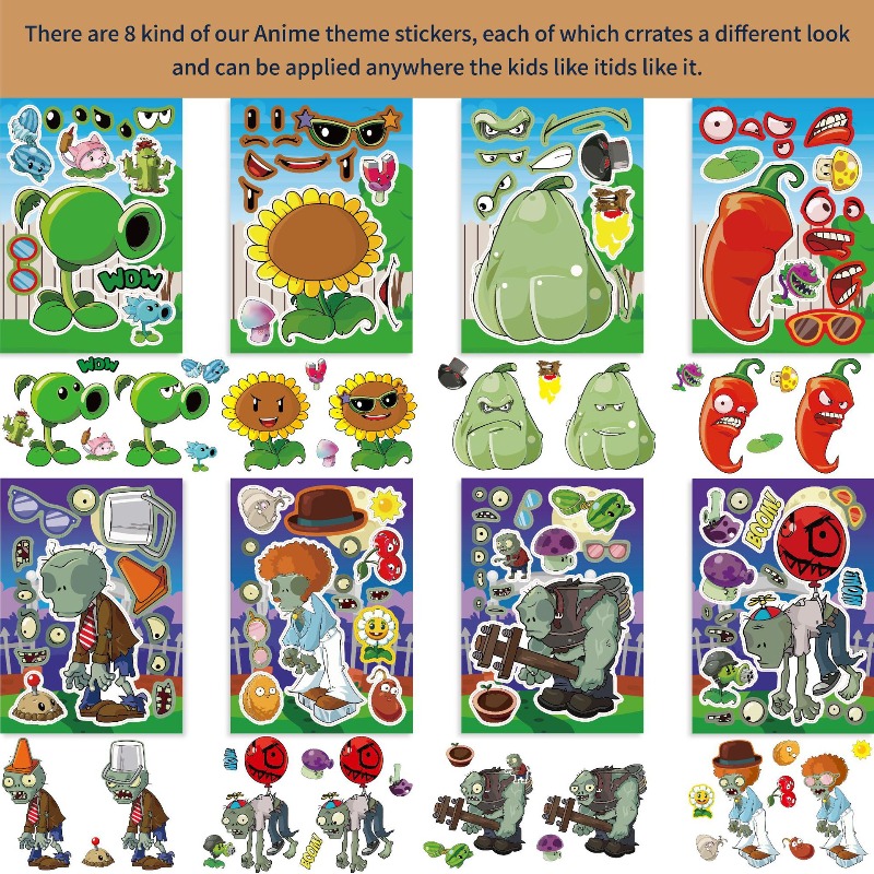 Plants Vs. Zombies Autocollant - Plant Parent Vs Plantin avis et prix