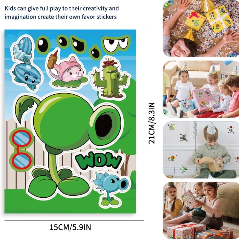 Plants Vs. Zombies Autocollant - Plant Parent Vs Plantin avis et prix