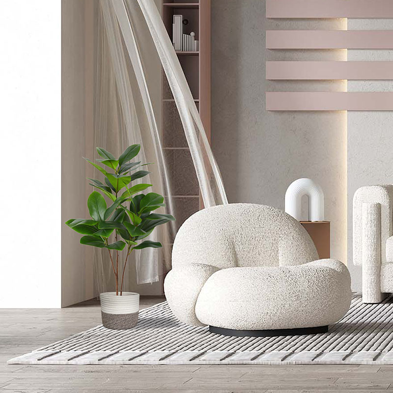 Grandes Fausses Plantes Banyan - Rubber Plant Ficus avis et prix