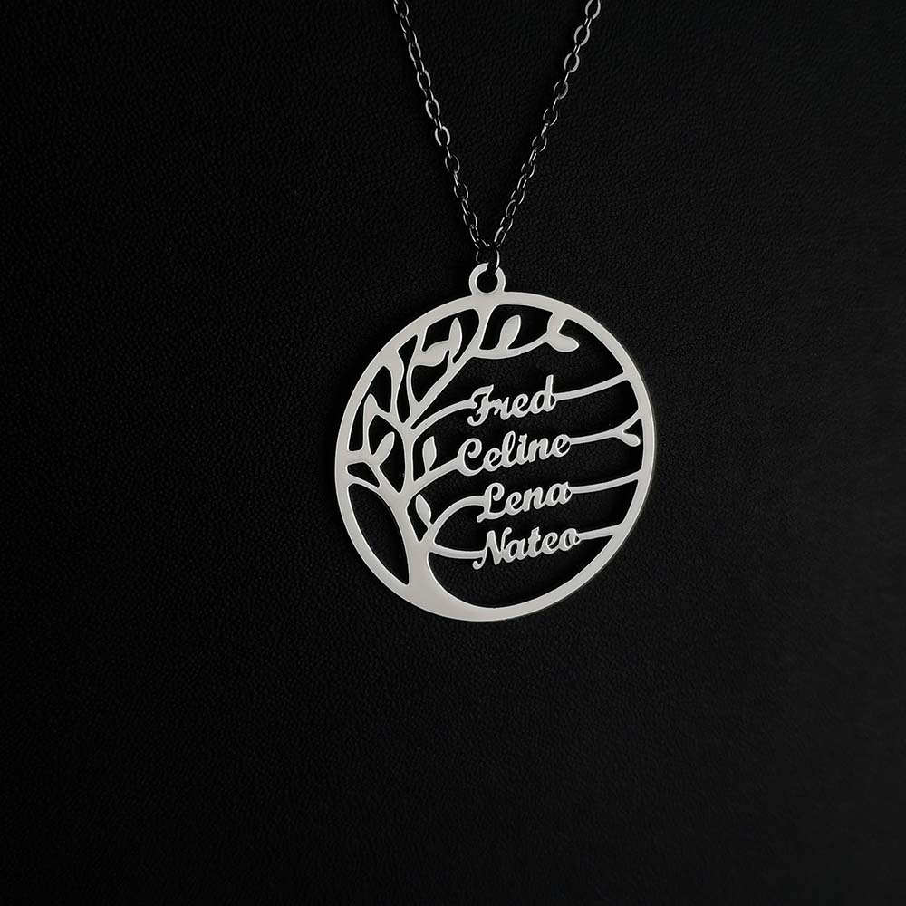 Collier personnalisé arbre de  - Plant Parent Name avis et prix